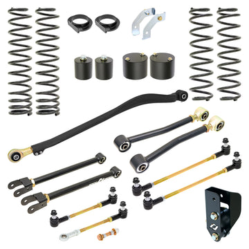 RJ-JLG000-101 - RockJock Sport Edition JL Suspension System (3.6L/2.0T Gas Engines, 3.5 in. Lift)