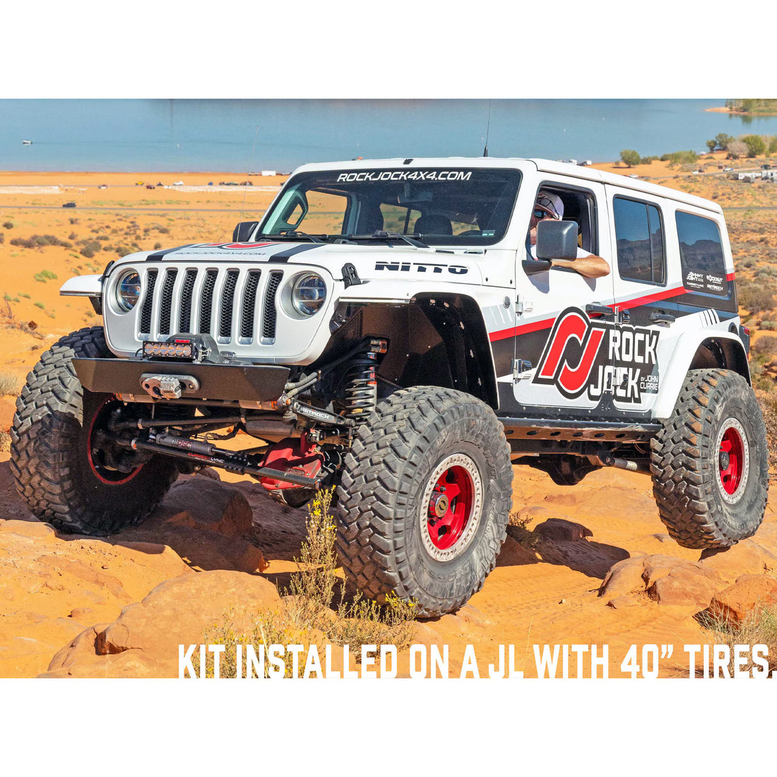 RJ-JLG000-101 - RockJock Sport Edition JL Suspension System (3.6L/2.0T Gas Engines, 3.5 in. Lift)