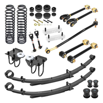 RJ-XJ0000-101 - RockJock Pro Edition XJ Cherokee Suspension System (3.5 in. Lift)