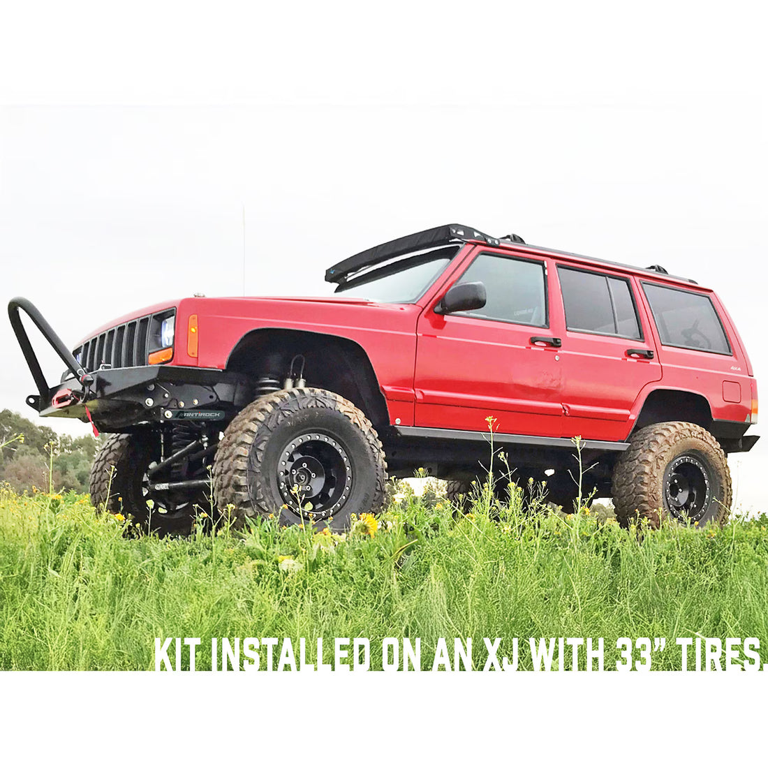 RJ-XJ0000-101 - RockJock Pro Edition XJ Cherokee Suspension System (3.5 in. Lift)