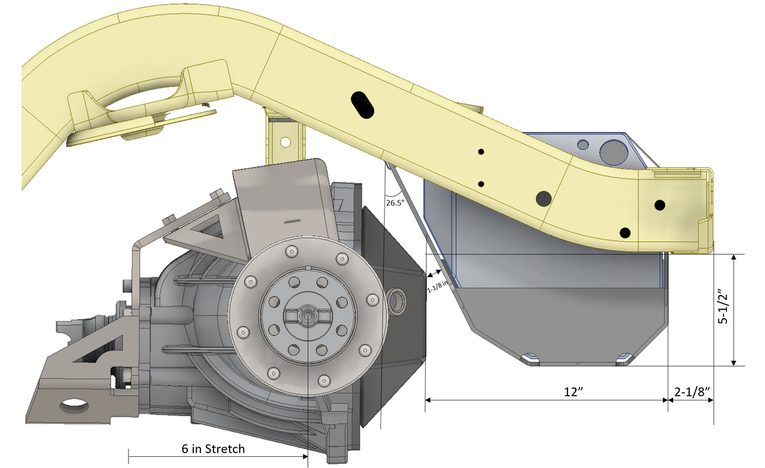 Stretch Underbody Fuel Cell for TJ / LJ