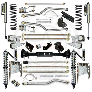STAGE 2 JT - 4.5'' 3 Link Front / 4 Link Parallel Rear Long Arm Kit