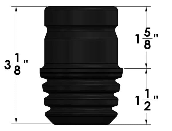 Bump Stop Pair HD Polyurethane for TJ Wrangler, ZJ Grand Cherokee, and Ram Trucks