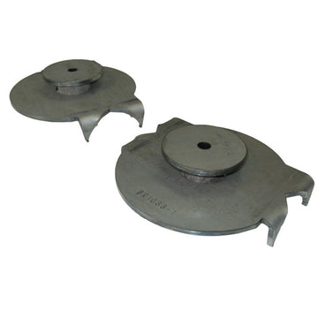 Rear TJ coil Perches and retainers (pair)