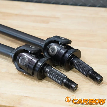 Carbon TJ/YJ/XJ Front D30 27 Spline Axle Kit