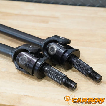 Carbon TJ Rubicon Front D44 30 Spline Axle Kit