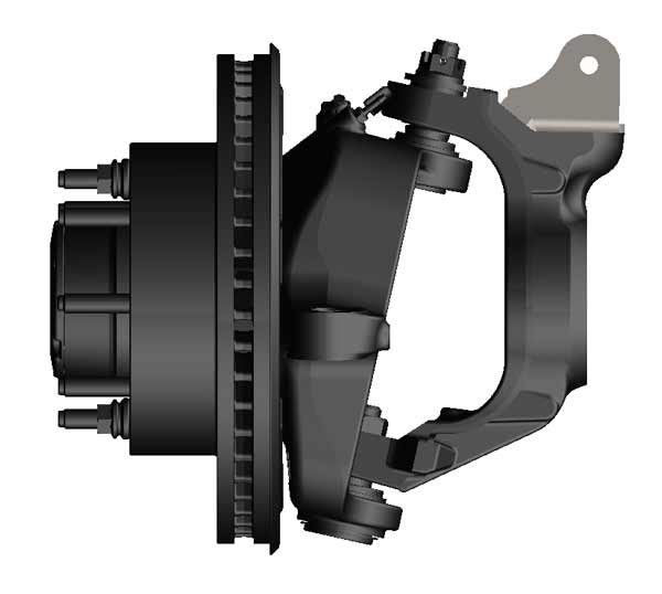 2005-2022 Ford Superduty Dana 60 Shock Bracket Kit