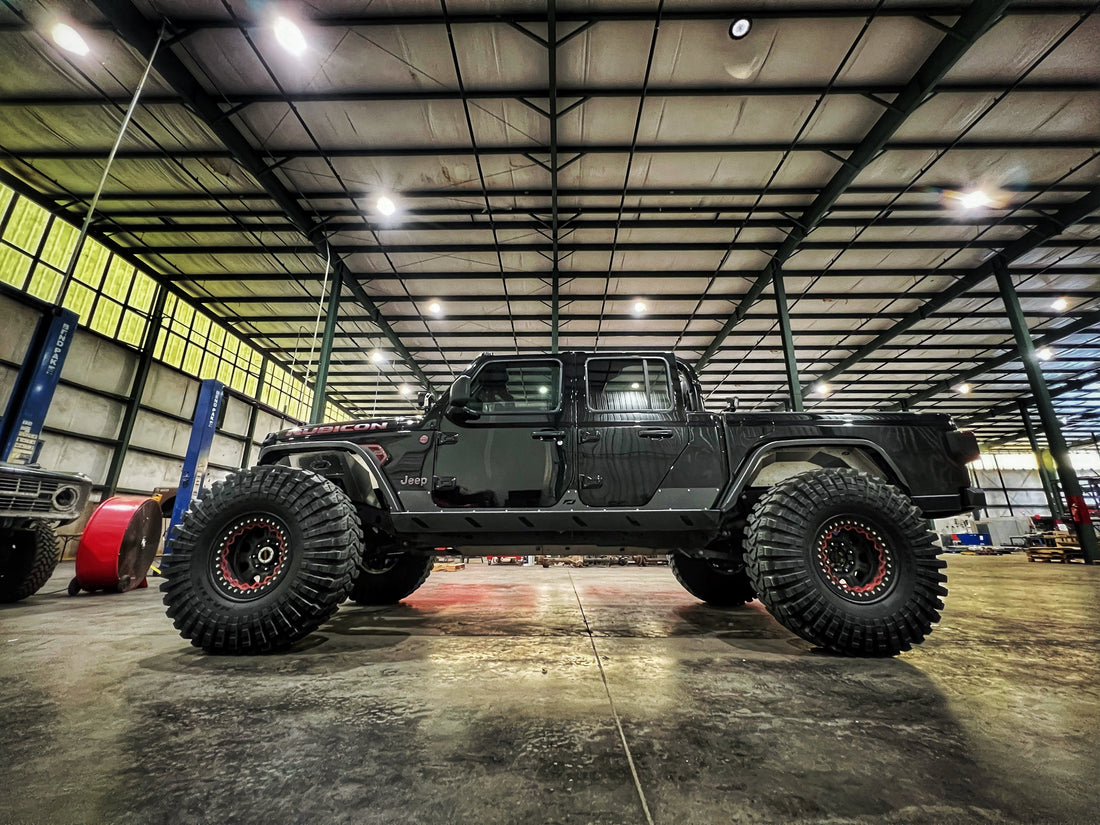 Crusher Rear Fender Flares for Jeep JT Gladiator - Steel