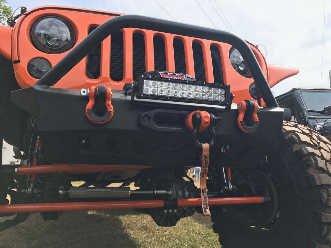 Crusher Front Bumper w/Stinger for Jeep JK / JKU