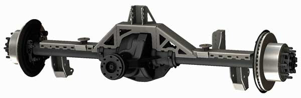 Jeep JK Sterling 10.25 or 10.5 One Ton Axle Truss Swap Kit 3 Link