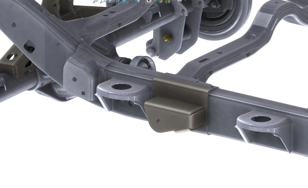 JK Rear High Clearance Lower Control Arm Frame Mounts
