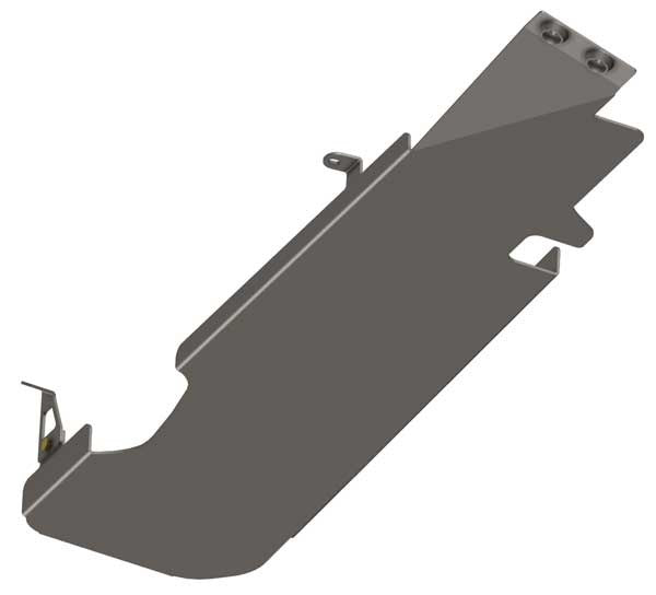 Jeep Wrangler JKU 4 Door Fuel Tank Skid Plate Kit
