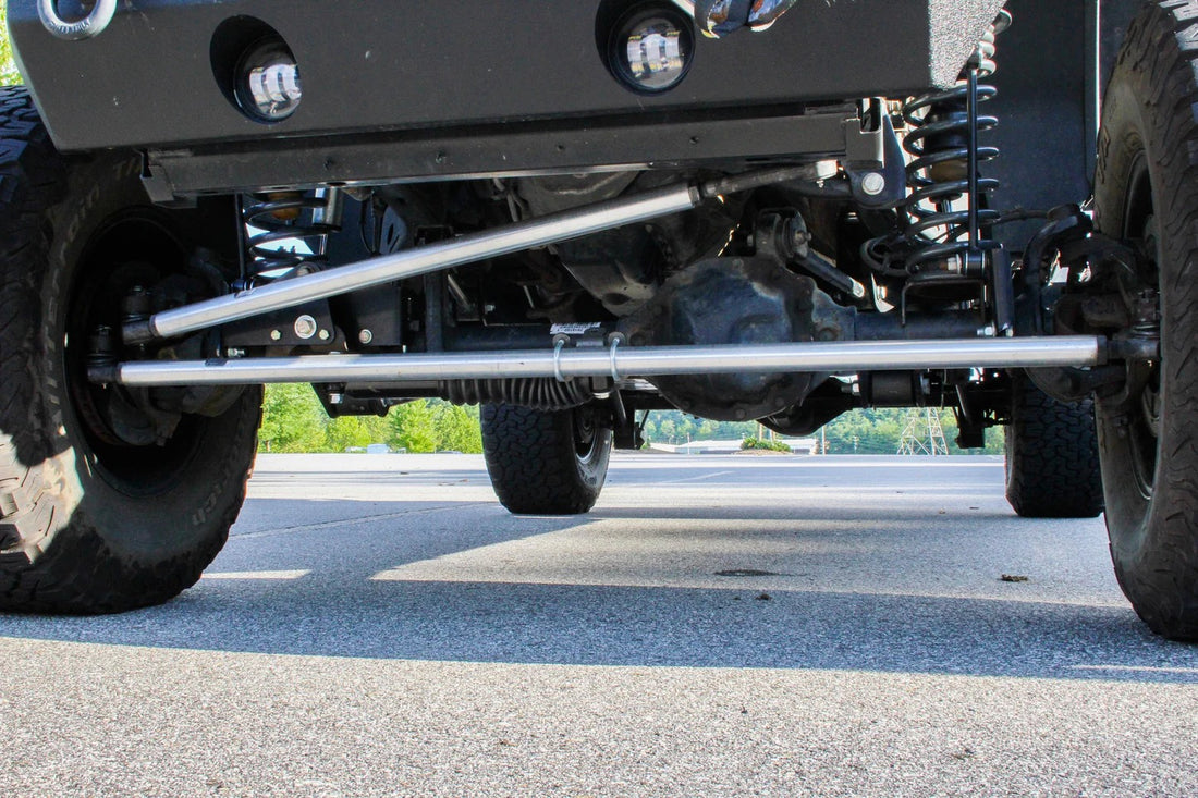 Jeep JK 1 Ton 7075 Aluminum Steering (NO DRILLING REQUIRED)