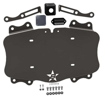 2018-Current Jeep JL License Plate Delete Kit and Camera Mount
