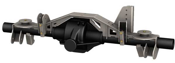 Jeep TJ or LJ Ford 8.8 Swap Kit With Truss