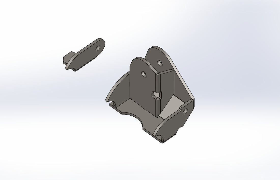 JK Ultimate Raised Track Bar Bracket