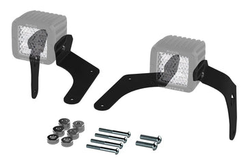 JL A-pillar Single LED Cube Light Mounts