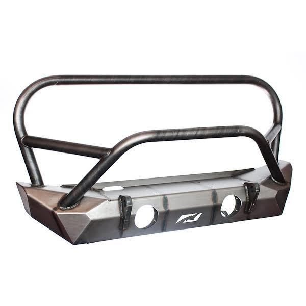 Hammer Front Bumper w/Grill Hoop, Stinger & Fog Mounts for Jeep JK / JKU
