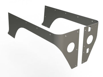 Comp Cut Corner Guards for Jeep TJ - Steel