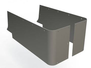 Blank Corner Guards for Jeep CJ YJ TJ - Aluminum