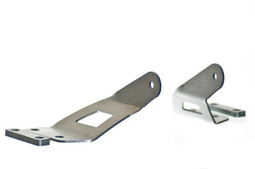 20" LED Single Row Hood Light Mount Kit for Jeep JK