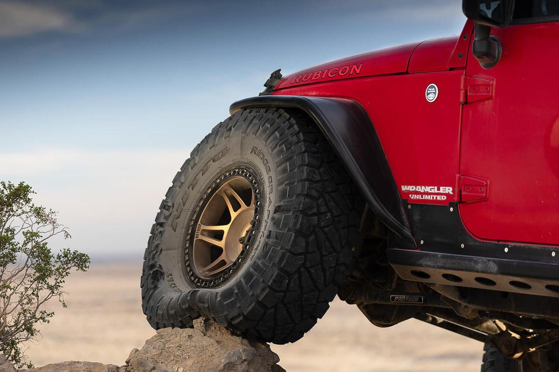 Front Jk Crusher Flares (Black)