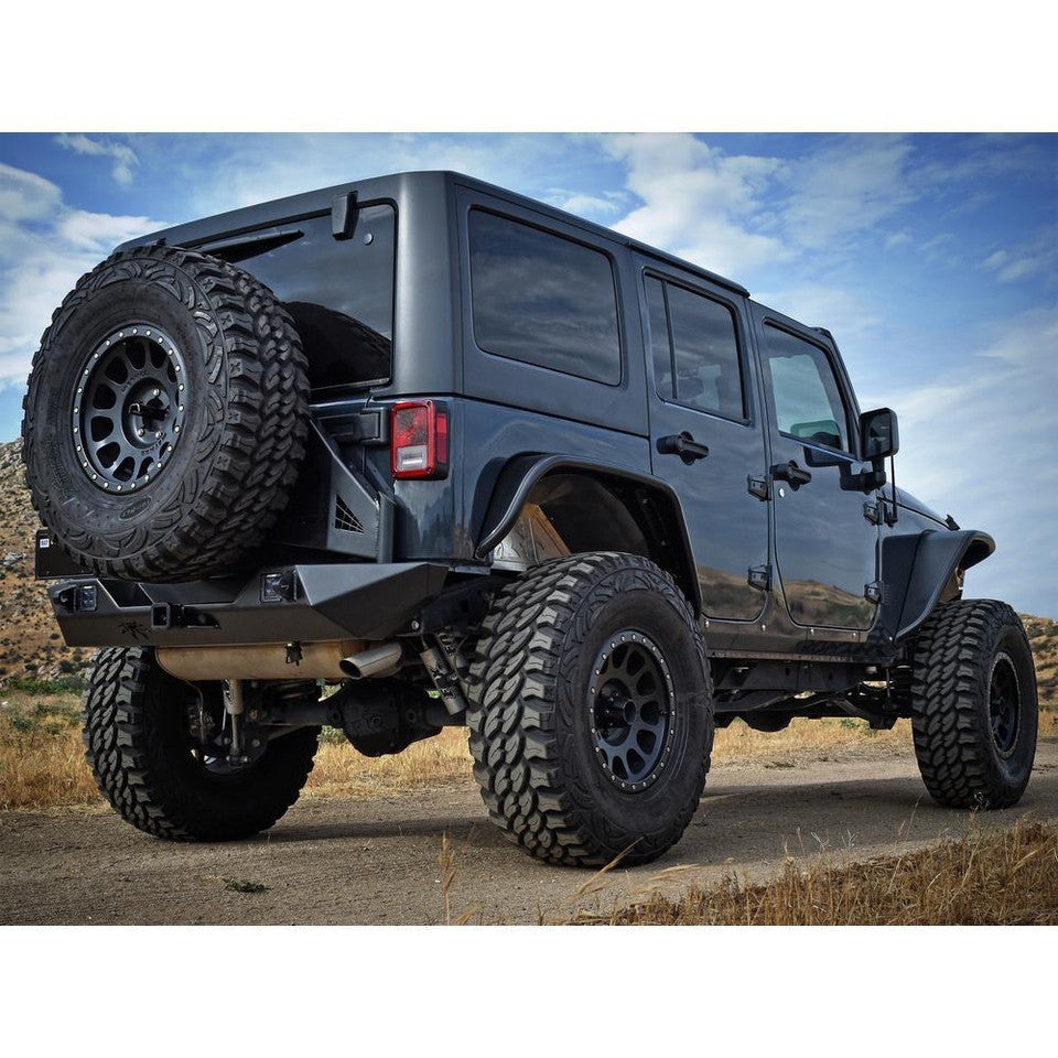 Rear Jk Crusher Flares (Black)
