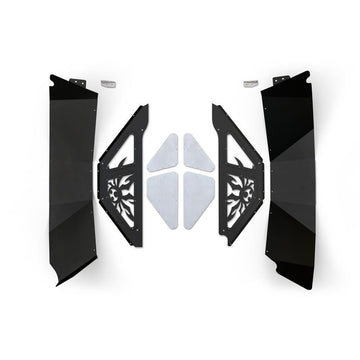 Rear JK Inner Fenders (Black)