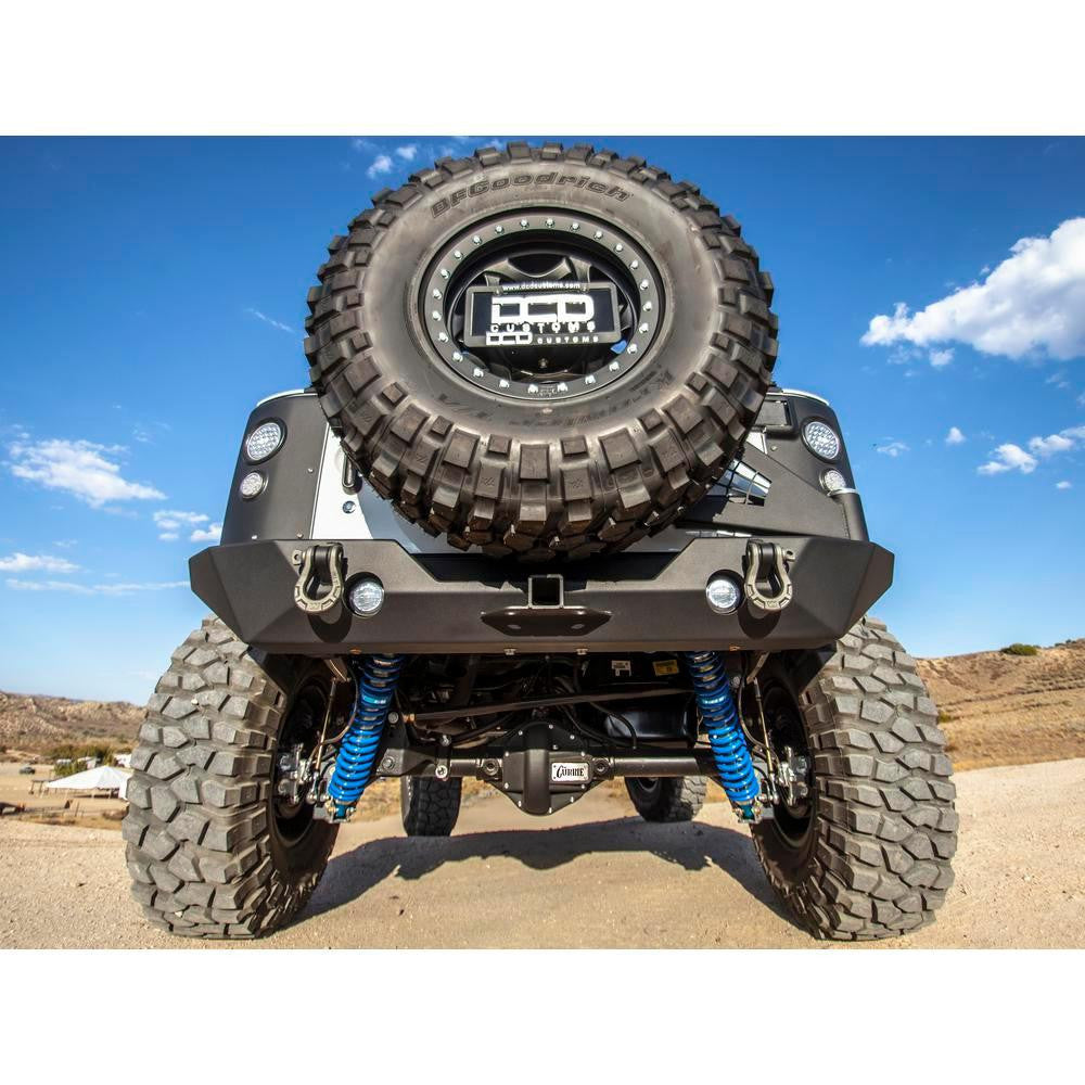 Rear JK ROCK BRAWLER II Bumper (Black)
