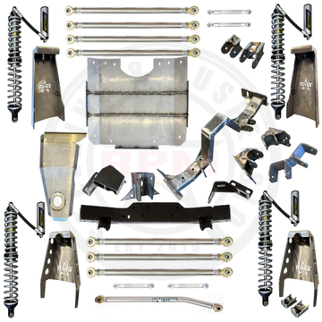 STAGE 3 JKU - 4.5'' Front 3 Link/Rear Double Triangulated Long Arm Lift Kit