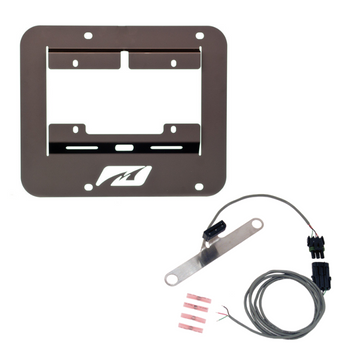 Spare Tire Delete Tag Mount for Jeep YJ / TJ / LJ