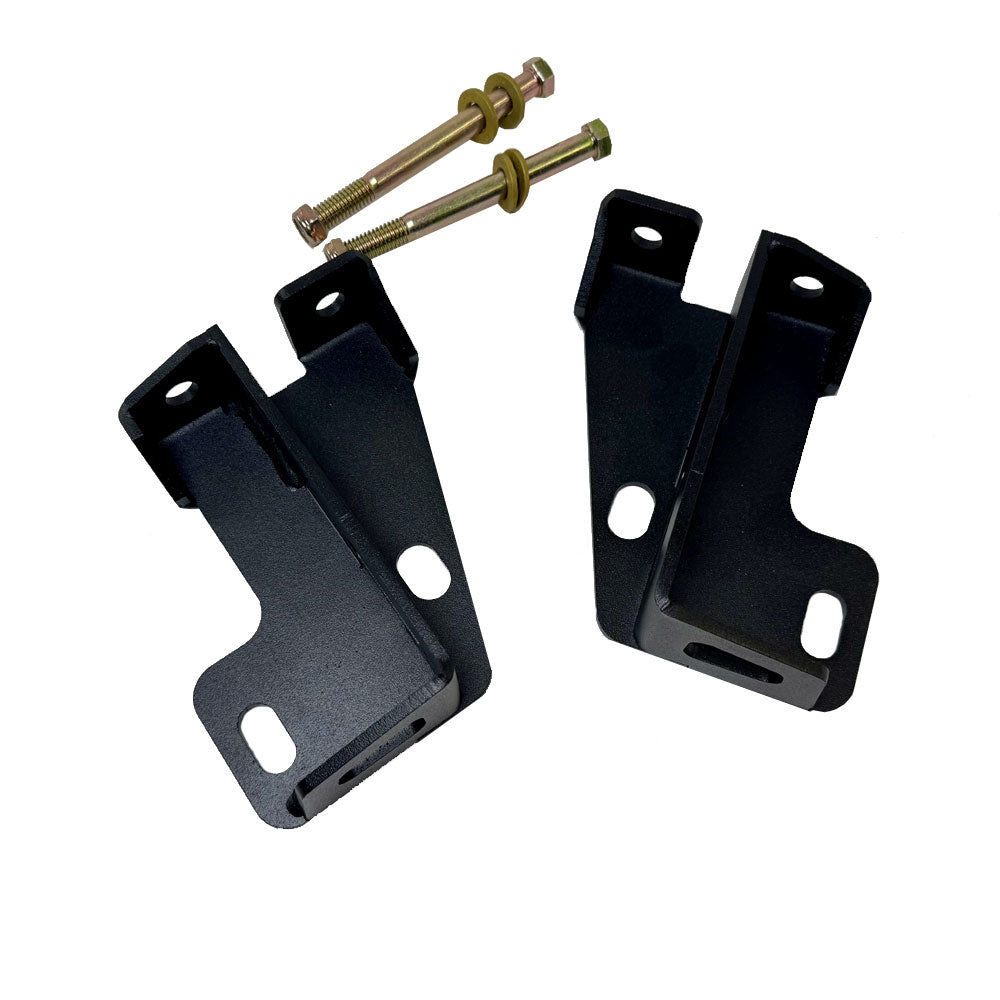 Flat Tow Brackets For Quest Series Front Bumpers